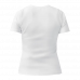 Женская футболка белая с тризубом