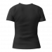 Женская футболка черная с тризубом