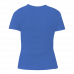 Женская футболка синяя с тризубом