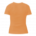 Женская футболка оранжевая с тризубом